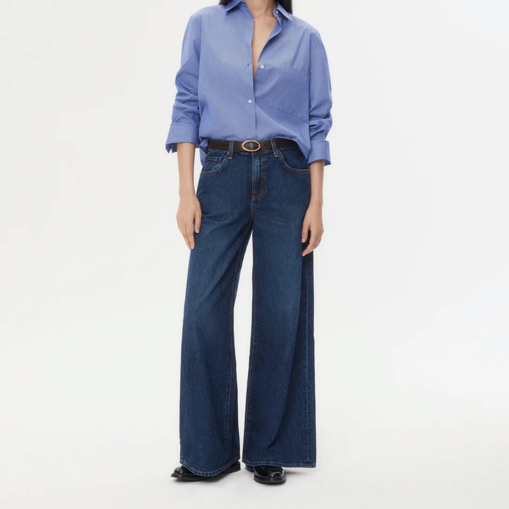 Wide-Leg Women’s Jeans TINY DANCER JEAN
IN DARK WASH DENIM